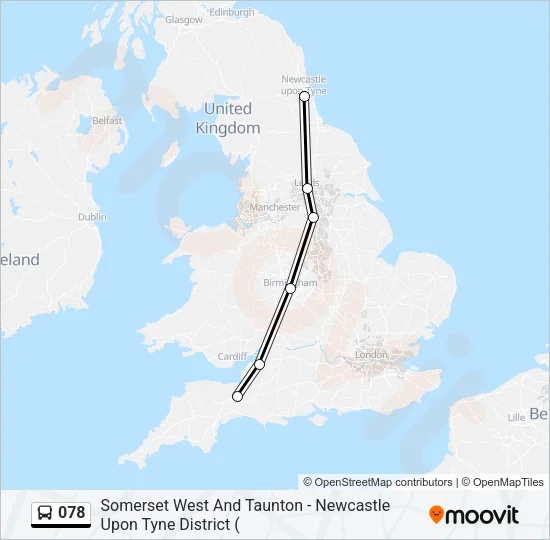 078 Bus Line Map