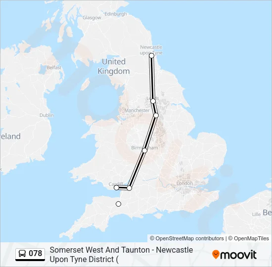 078 Bus Line Map