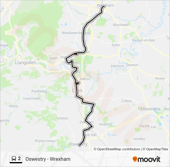 2 Route: Schedules, Stops & Maps - Bus Station (Updated)
