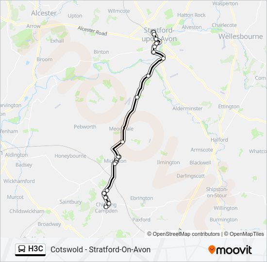 H3C  Line Map