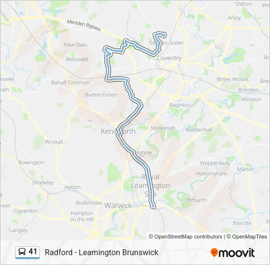 41 Route: Schedules, Stops & Maps - Crown Hotel (Updated)