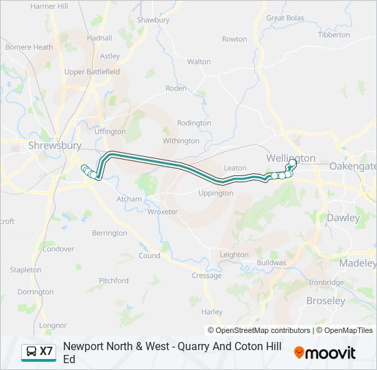x7 Route Schedules, Stops & Maps London Road (Updated)