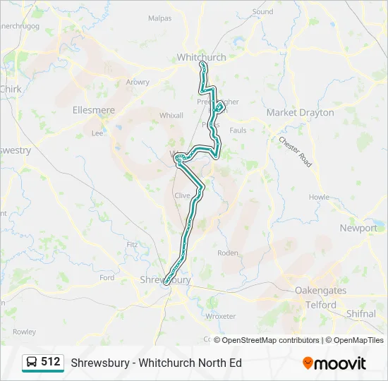 512 Route: Schedules, Stops & Maps - Bus Station (Updated)