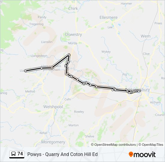 74  Line Map