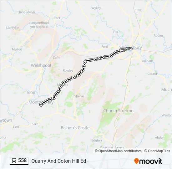 558  Line Map