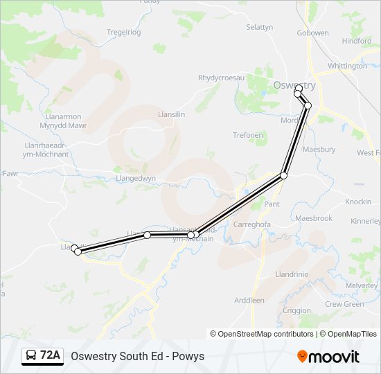 72A  Line Map