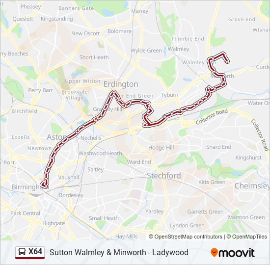 X64 bus Line Map