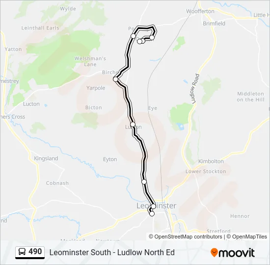 490  Line Map