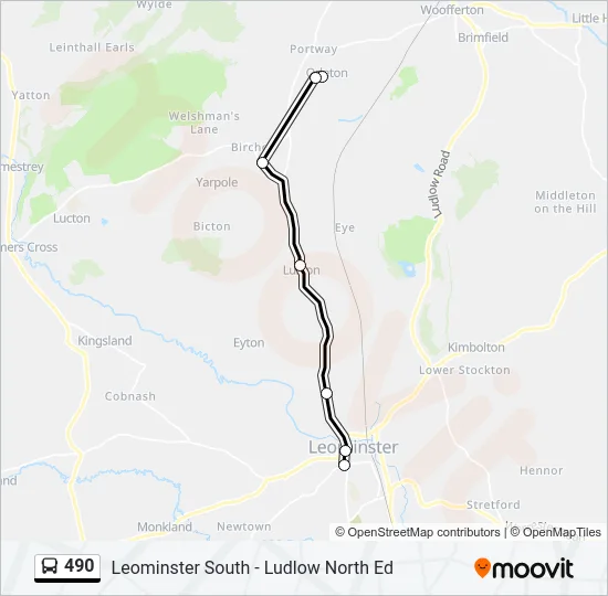 490  Line Map