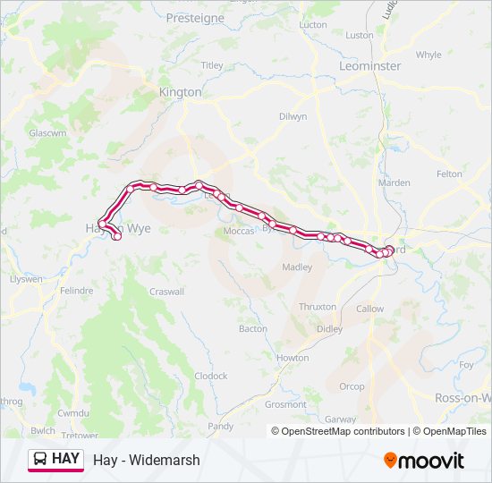 hay Route: Schedules, Stops & Maps - Hay-On-Wye (Updated)