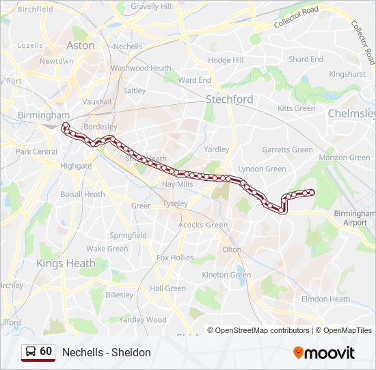 Bus 60 Route Map 60 Route: Schedules, Stops & Maps - Cranes Park (Updated)