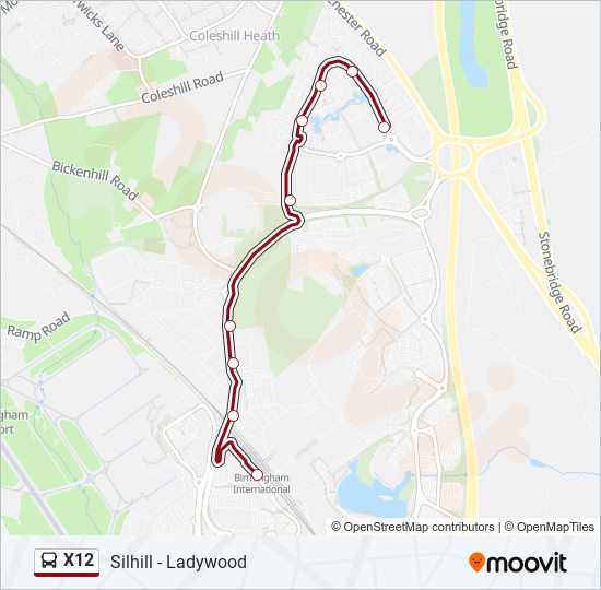 X12 Route Schedules Stops Maps National Exhibition Centre Updated 
