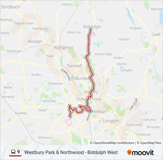 9 Bus Route Map 9 Route: Schedules, Stops & Maps - Clayton (Updated)