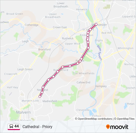 44 bus timetable travel west midlands