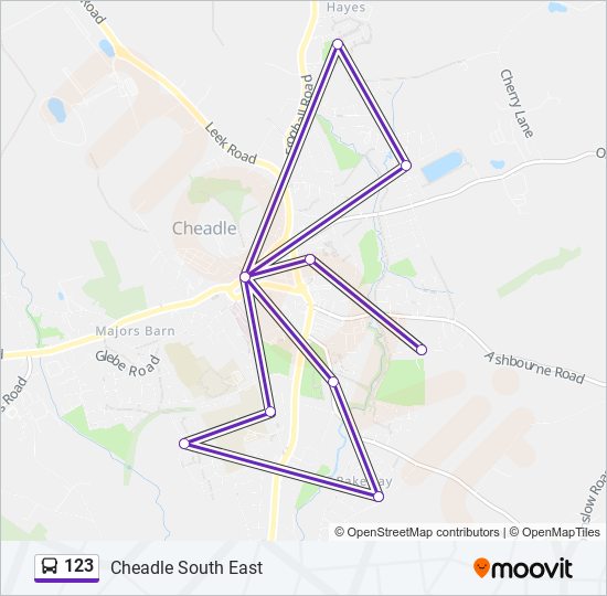 Bus 123 Route Map 123 Route: Schedules, Stops & Maps - Hammersley Hayes (Updated)