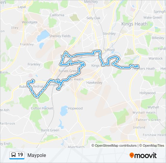 19 Route Schedules Stops Maps Maypole Updated 