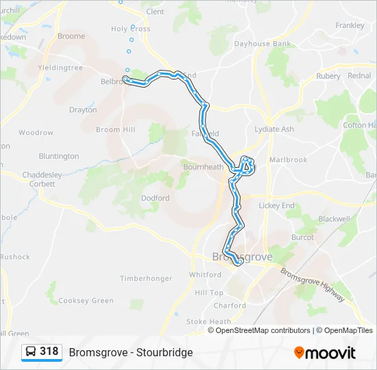 318 Route: Schedules, Stops & Maps - Bus Station (Updated)