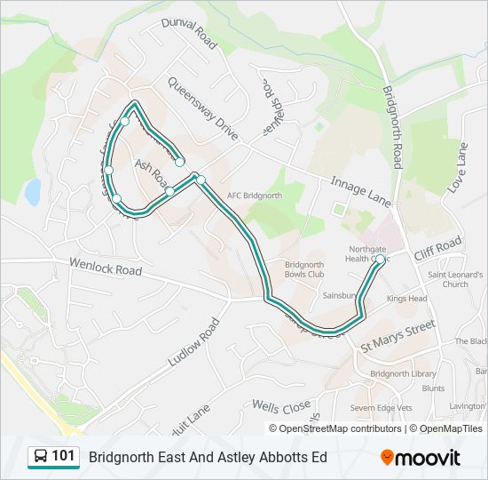 101 Route: Schedules, Stops & Maps - Sainsbury's (Adj) (Updated)