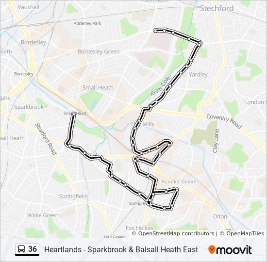 Bus 36 Route Map 36 Route: Schedules, Stops & Maps - Alum Rock (Updated)