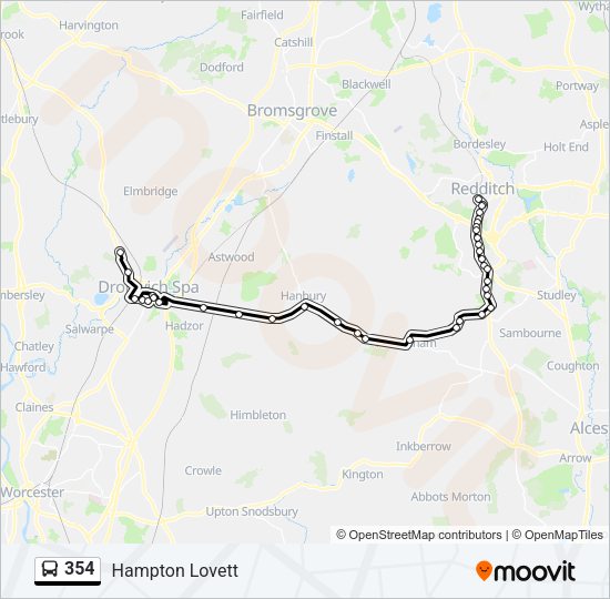 354  Line Map