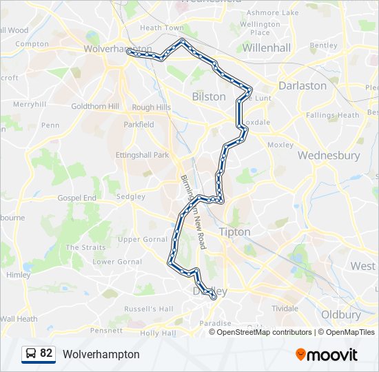 west midlands travel 82 bus timetable