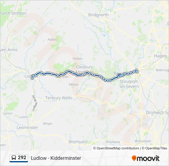 292 Route: Schedules, Stops & Maps - Cooperative Store (Updated)