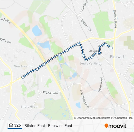 326 Route: Schedules, Stops & Maps - New Invention Square (Updated)