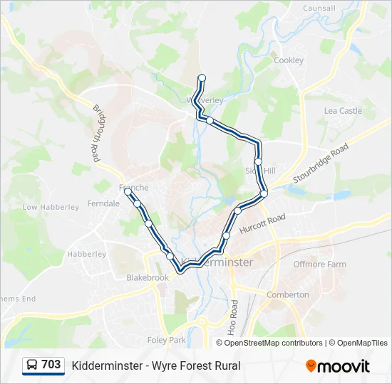 703 Route: Schedules, Stops & Maps - Three Crowns (Updated)
