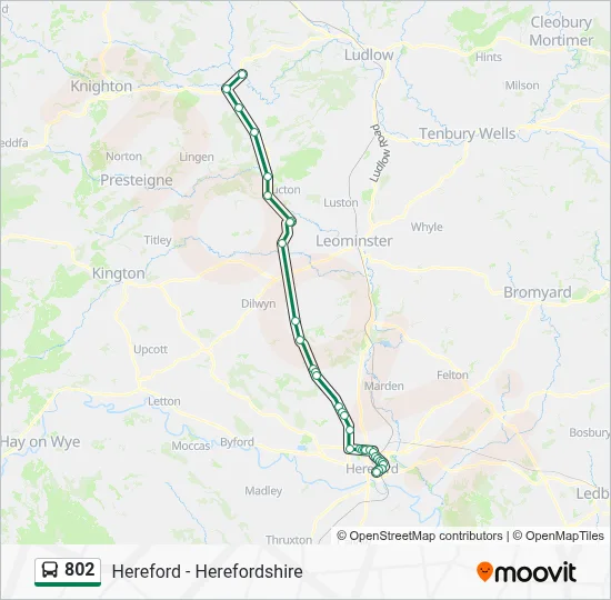 802 Route: Schedules, Stops & Maps - Country Bus Station (Updated)