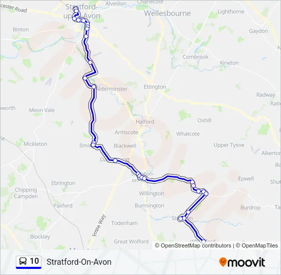 10  Line Map