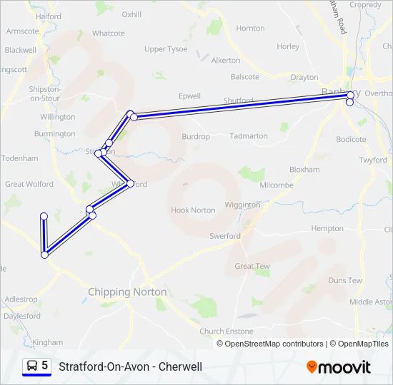 5  Line Map