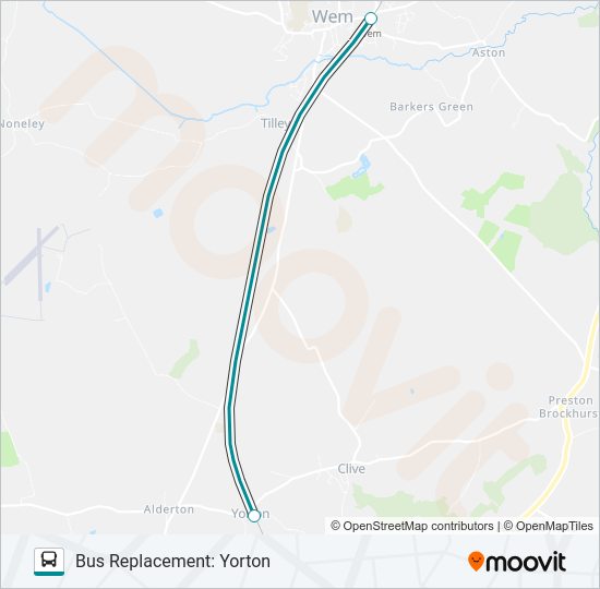 TRANSPORT FOR WALES Bus Line Map