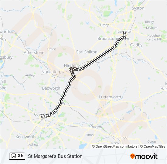 X6  Line Map
