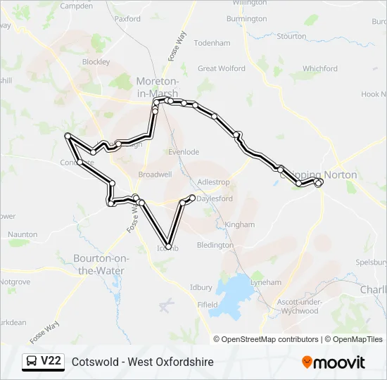 V22  Line Map