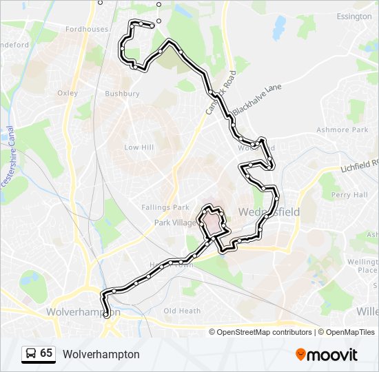 bus journey planner wolverhampton