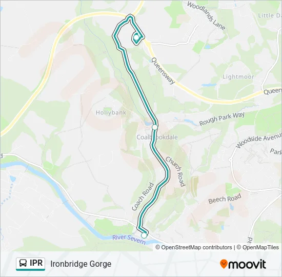 IPR Bus Line Map