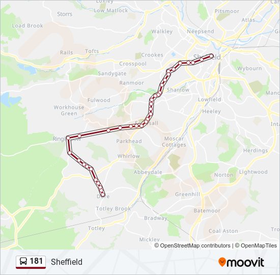 Bus 181 Route Map – 181 bus time schedule & line route map – MLLOWV
