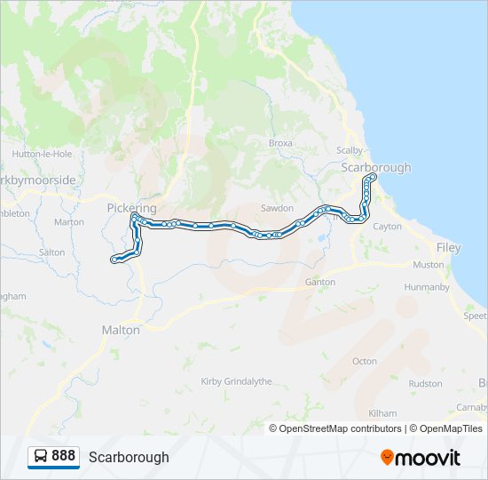 888 Route Schedules, Stops & Maps Scarborough (Updated)