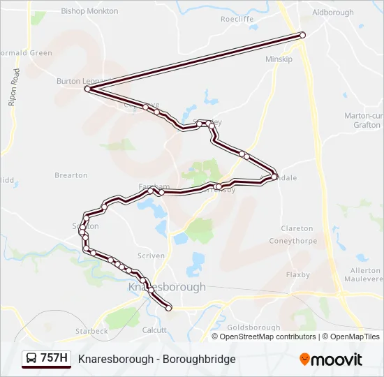 757H Route: Schedules, Stops & Maps - Ashbourne Road (Updated)