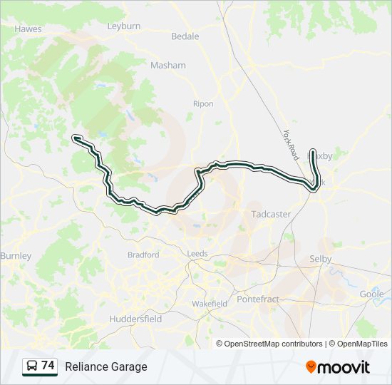 74  Line Map