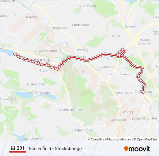 201  Line Map