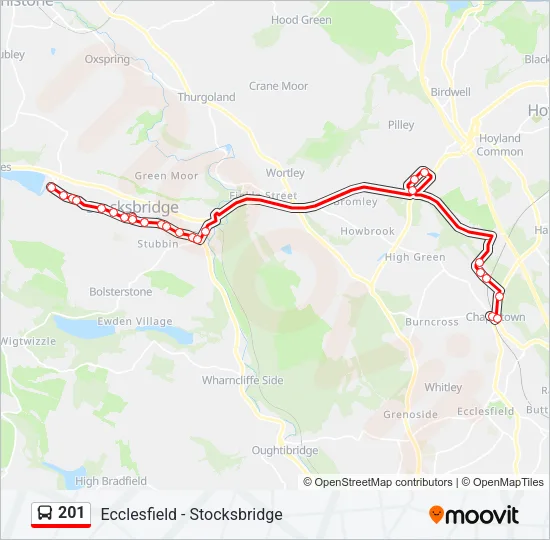 201  Line Map