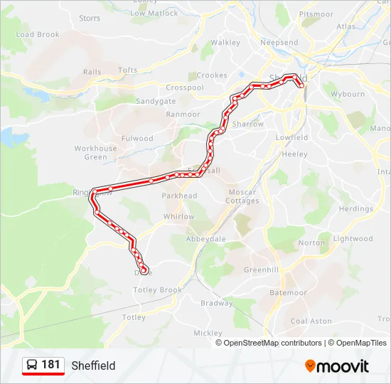 181  Line Map