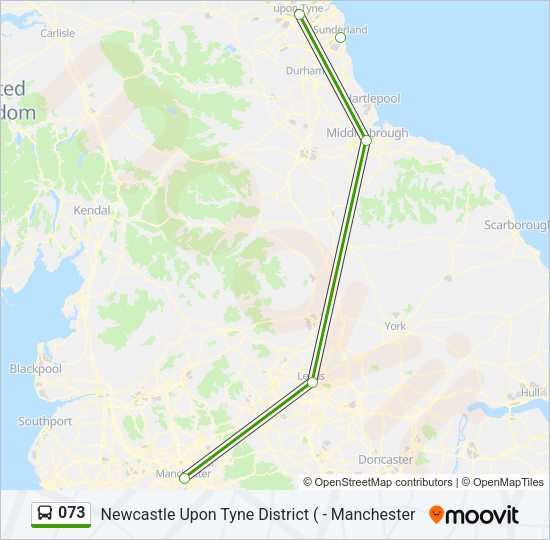 073 Bus Line Map