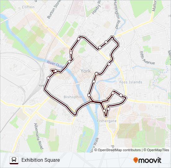 GOLDEN-TOURS-HOP-ON-HOP-OFF Bus Line Map