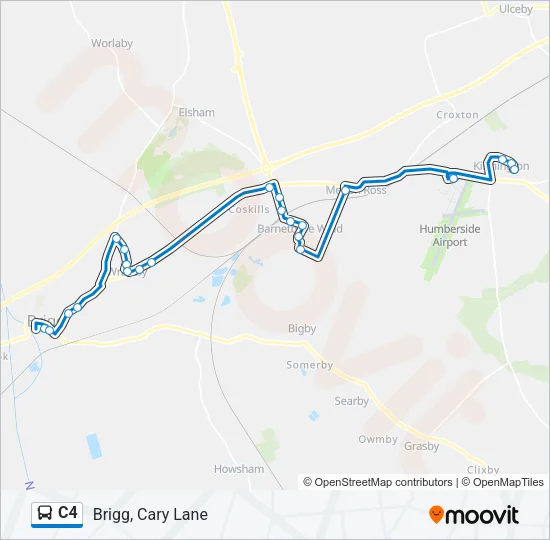 C4 Bus Line Map