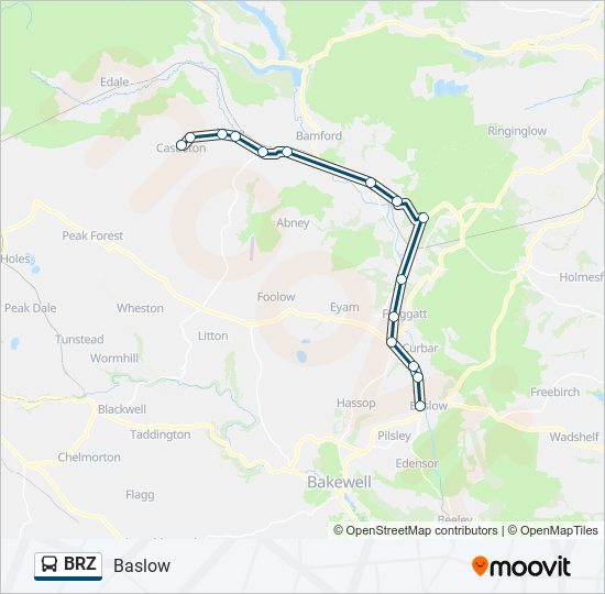 BRZ bus Line Map