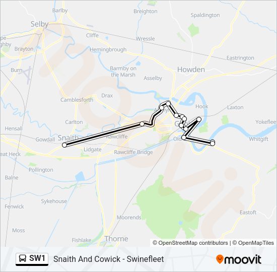 SW1  Line Map