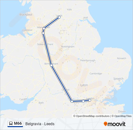 M66  Line Map