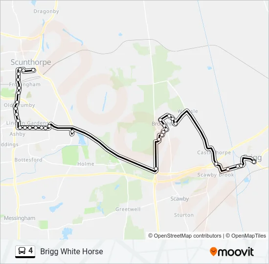 4 Bus Line Map
